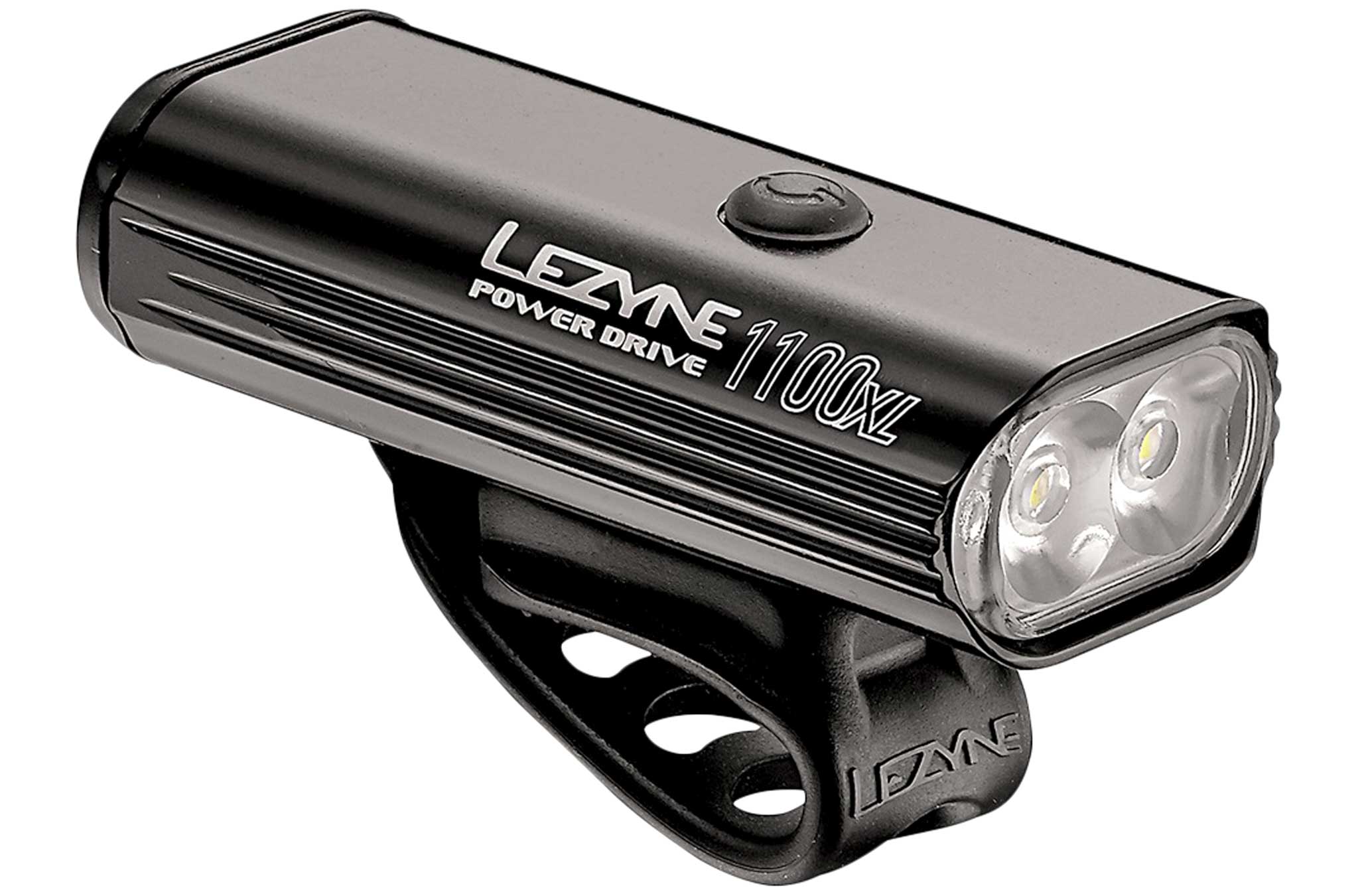 ไฟหน้า Lezyne Power Drive 1100XL, Y10 Front Light - 1100 Lumens, USB, 500XL กล่องดำ