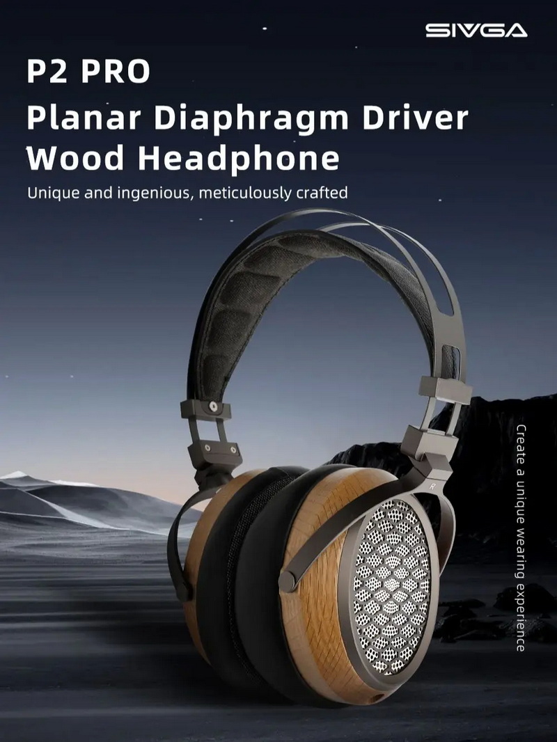 Sivga P2 Pro หูฟัง Headphone ไดรเวอร์ Planar ไม้แบบเปิดด้านหลัง ประกันศูนย์ไทย
