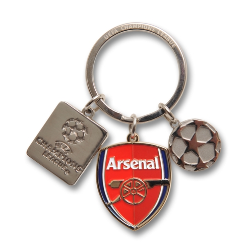 พวงกุญแจอาร์เซนอล ของแท้ 100% Arsenal Champions League Charm เป็นของฝาก ที่ระลึก สะสม เป็นของขวัญแด่คนสำคัญ