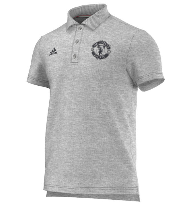 เสื้อโปโลแมนเชสเตอร์ ยูไนเต็ด Core Polo Grey