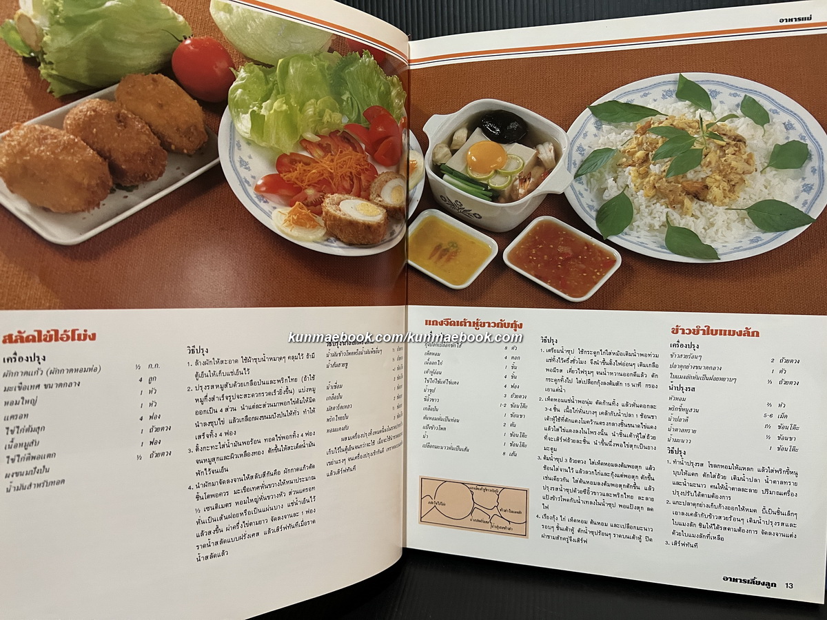 อาหารเลี้ยงลูก รวมอาหารหญิงมีครรภ์ อาหารทารก จนถึงเด็กวัยเรียนกว่า 300 ตำรับ