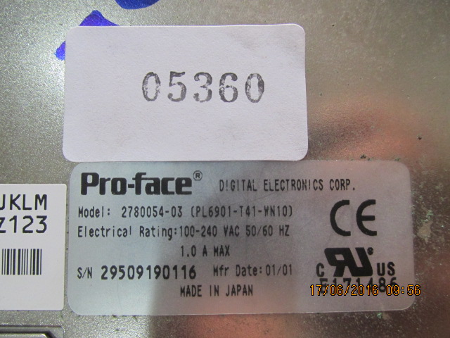LCD TOUCH SCREEN “ PROFACE ” รุ่น PL6901-T41-WN10