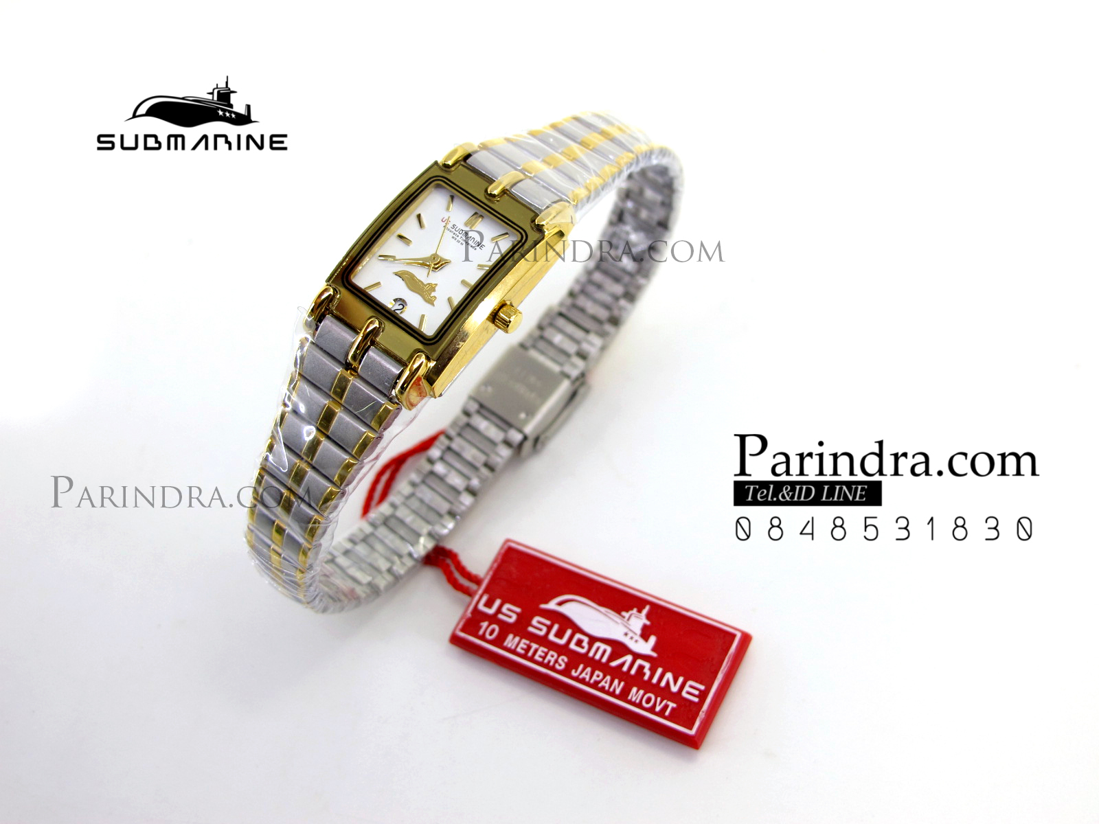 นาฬิกา US submarine รุ่น S1001L เรือนเล็ก สามกษัตริย์หน้าปัดขาว สวยมากๆๆ