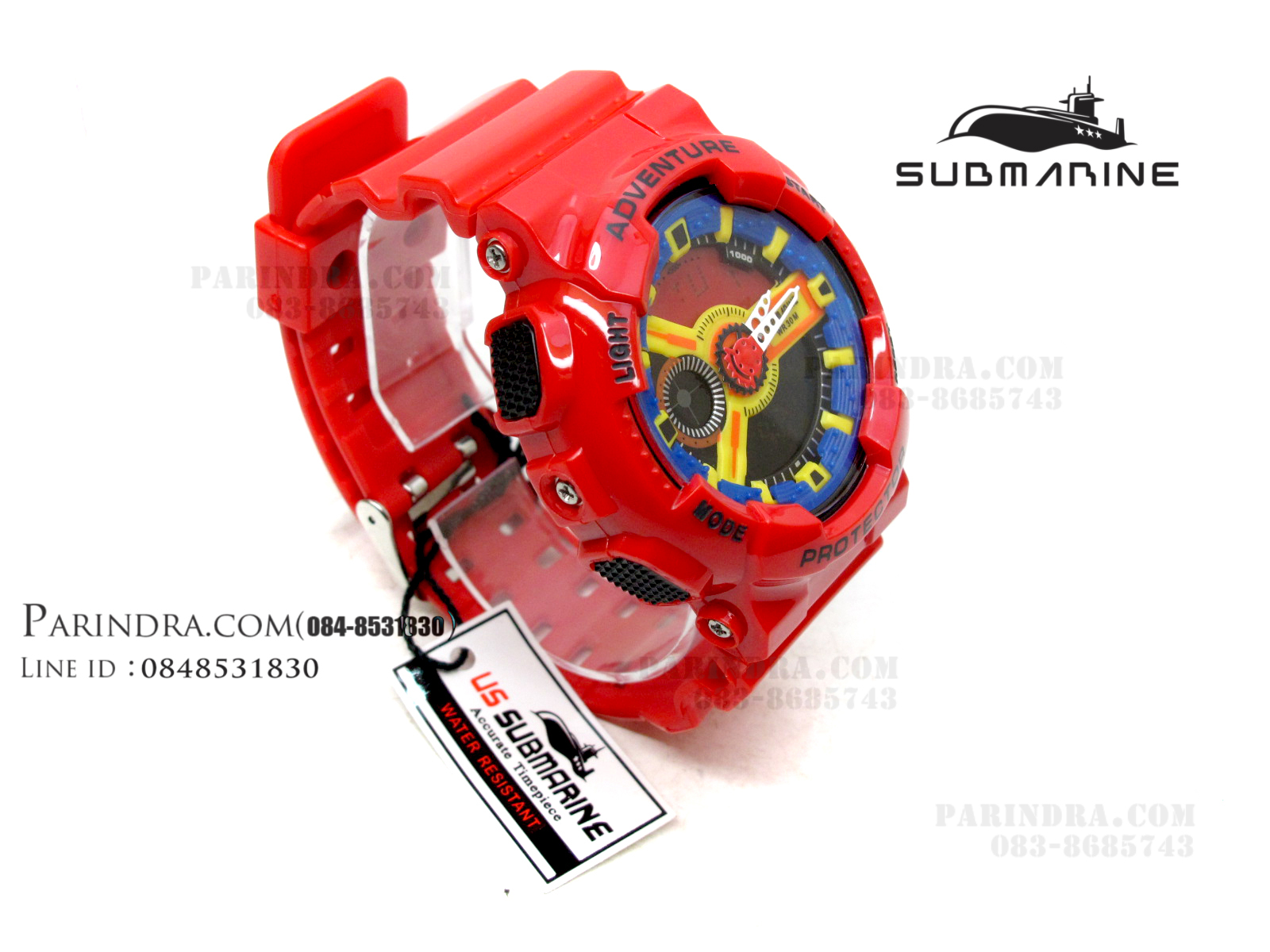 นาฬิกา US submarine Adventure Protector รุ่น TP3163M แดง