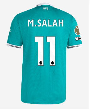 เสื้อลิเวอร์พูล 2025 2026 ชุดที่3 เวอร์ชั่นนักเตะ M.SALAH 11 อาร์มทอง No Room ของแท้