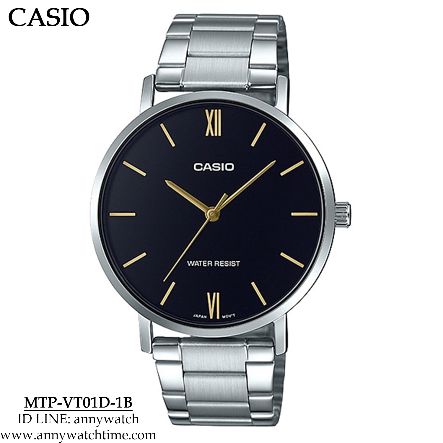 CASIO MTP-VT01D-1B