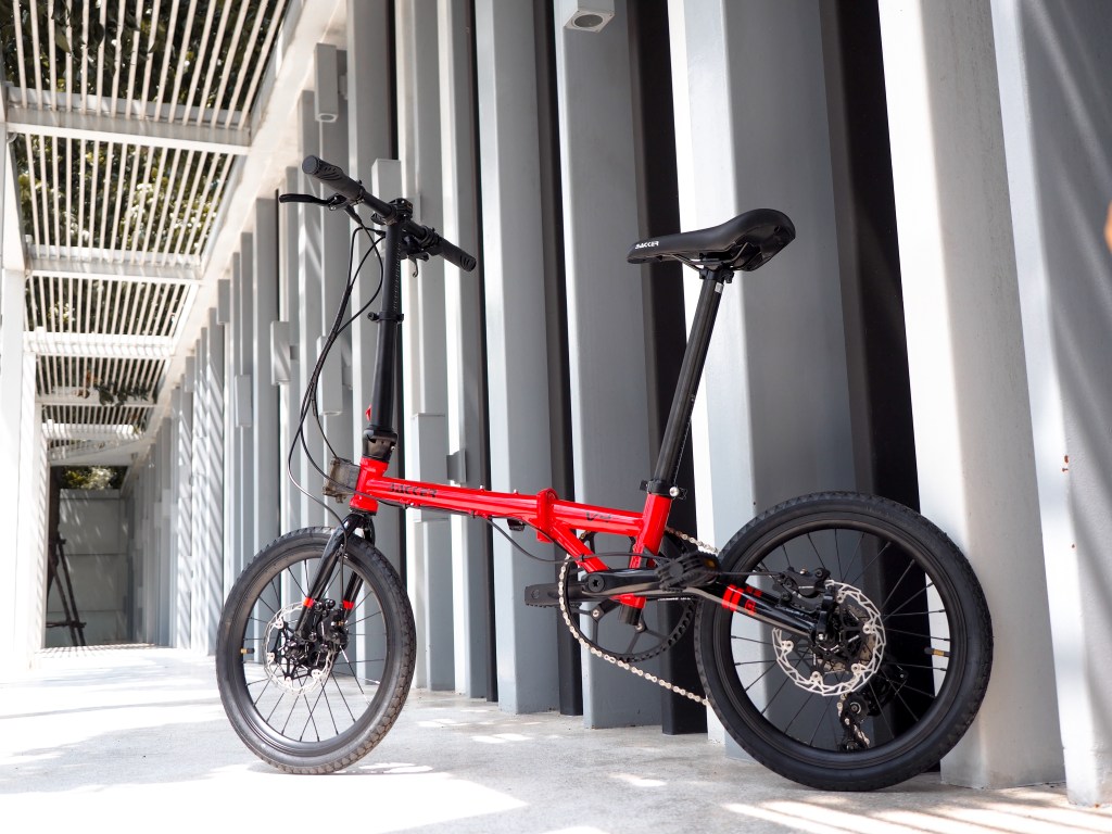 จักรยานพับ BACKER รุ่น V4 10 สปีด เฟรมโครโมลี่ ล้อ 16 นิ้ว (BACKER V4) 2021