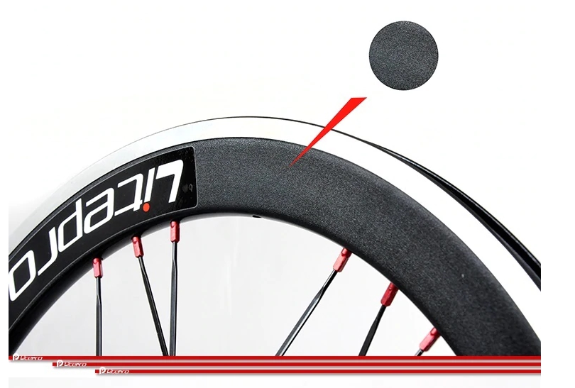 ชุดล้อมินิ LITEPRO KPRO Aero Wheelset Kpro S42, ริมเบรค ขนาด 406, 451 (74/130mm.)