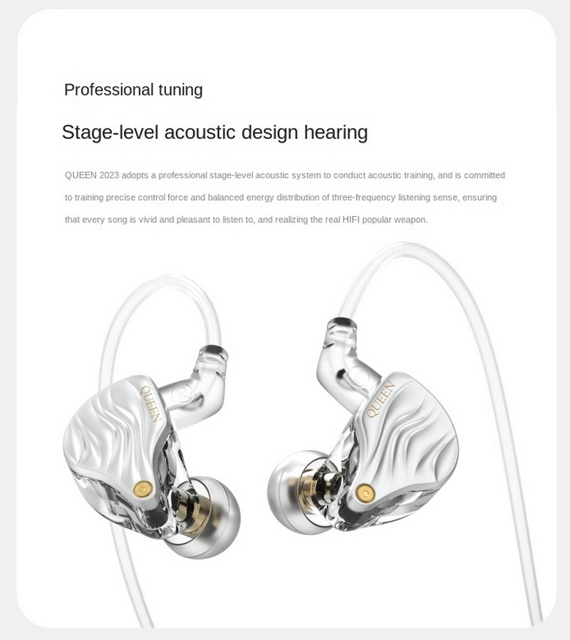 SuperTFZ QUEEN 2023 หูฟังแฟชั่นกระแสแรง สำหรับผู้รักเสียงเพลง ให้คุณภาพเสียงที่คมชัดเป็นพิเศษ ประกันศูนย์ไทย