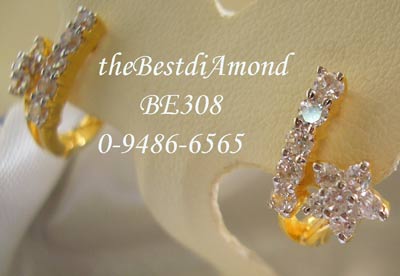 +++BE308+++ต่างหูดอกไม้แรกแย้ม+++ เห็นแล้วต้องชอบแน่ค่ะ เป็นการผสมผสานระหว่าง ต่างหูแถว กับ ต่างหูดอกไม้ สวยงามลงตัวมาก