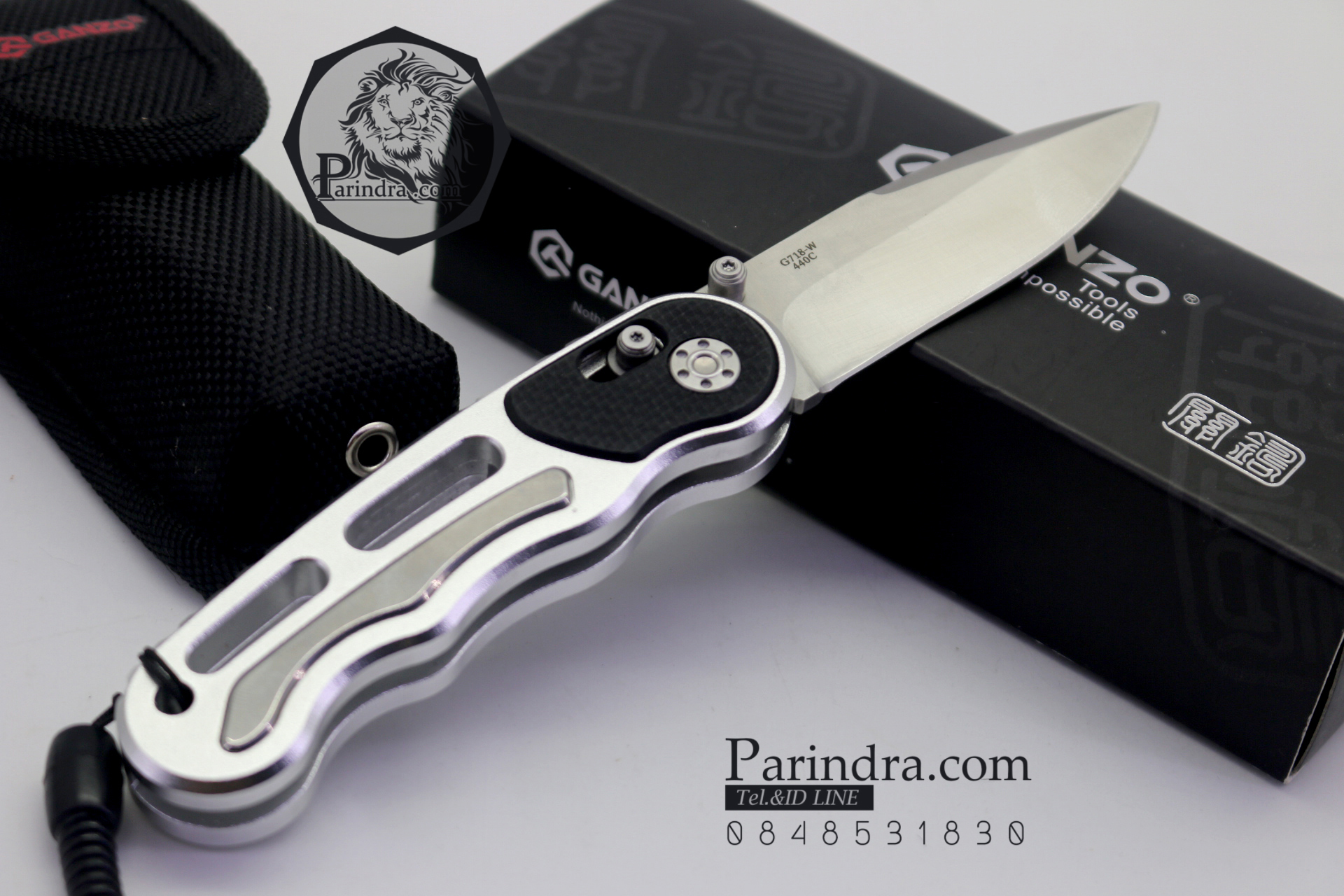 มีดพับ Ganzo รุ่น G718-W ของแท้ 100%