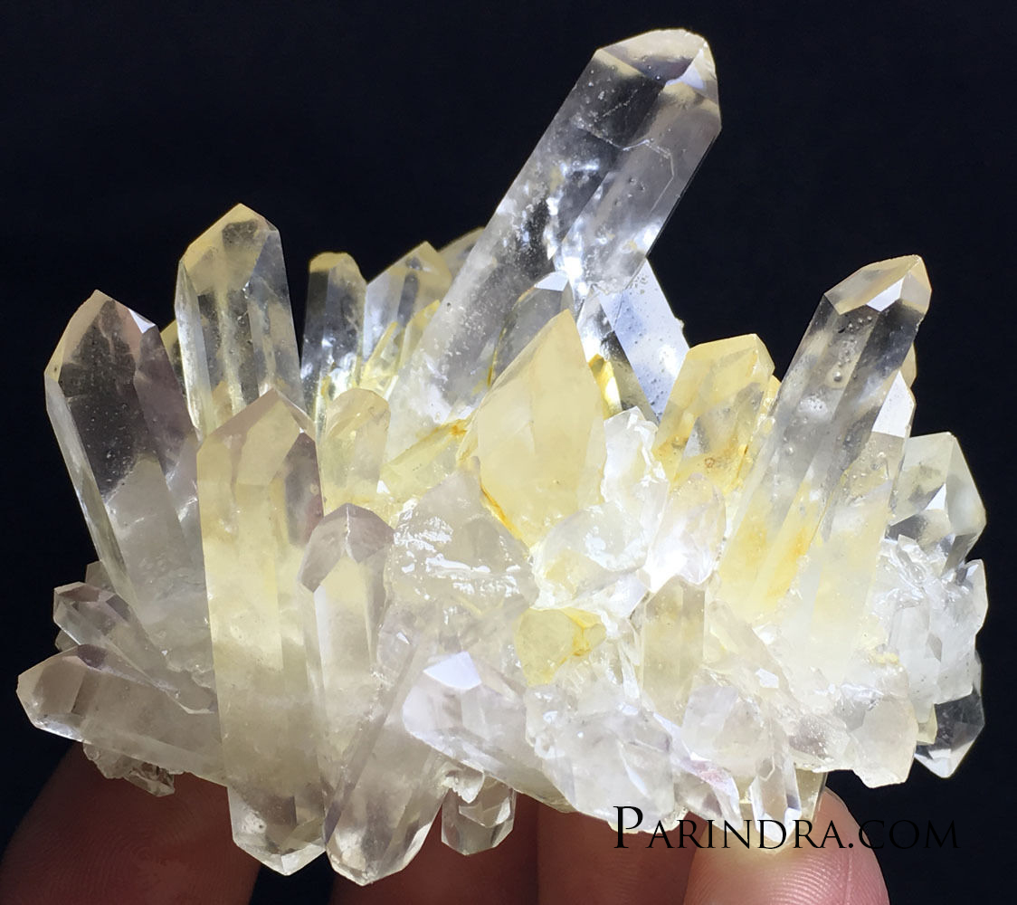 หินแร่ Quartz คริสตัลควอตซ์ แท้ สมบูรณ์มาก แบบกลุ่ม Cluster QRZT000