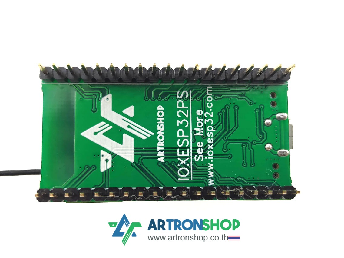 IOXESP32PS บอร์ดพัฒนา ESP32 แรม 4MB เสานอก