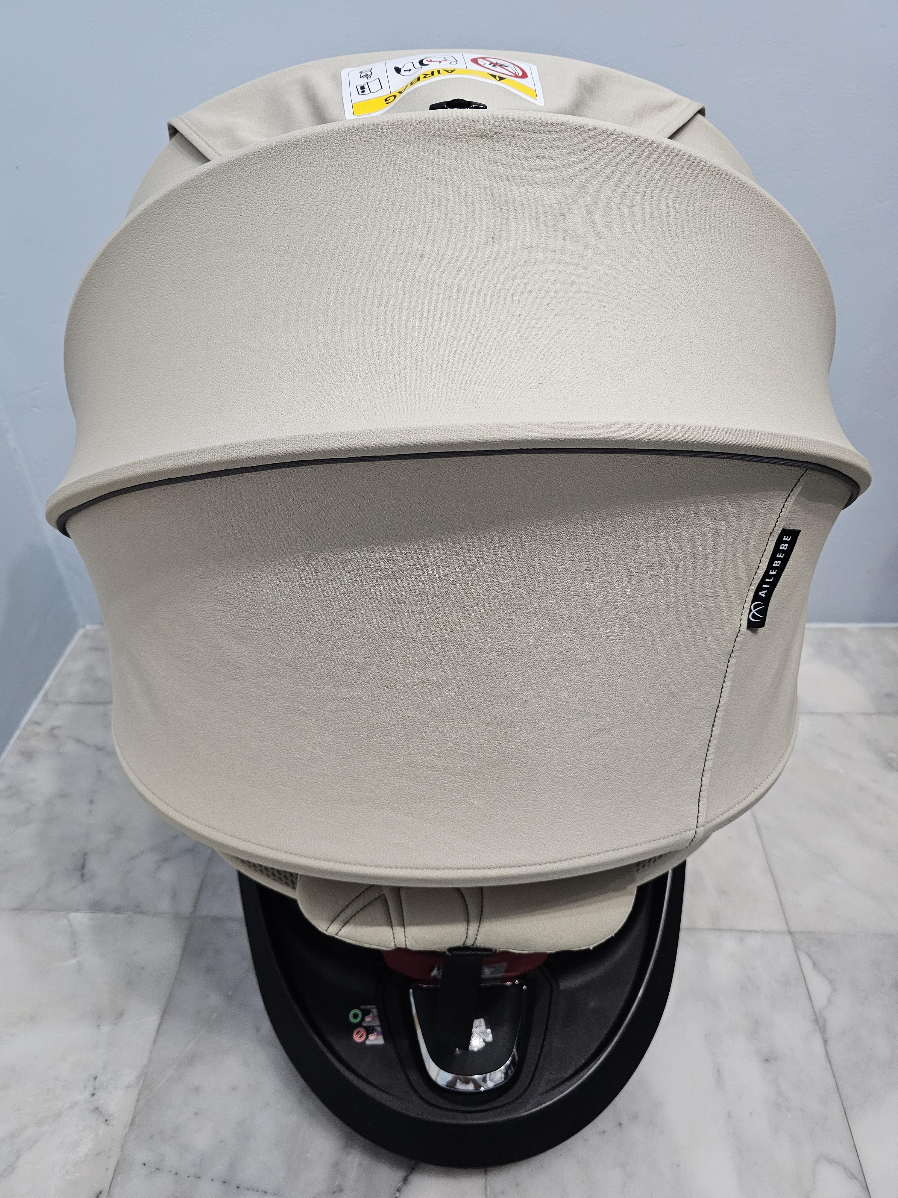 Ailebebe Kurutto 5S (belt) grance สีเบจ ติดตั้งด้วยระบบเบลท์