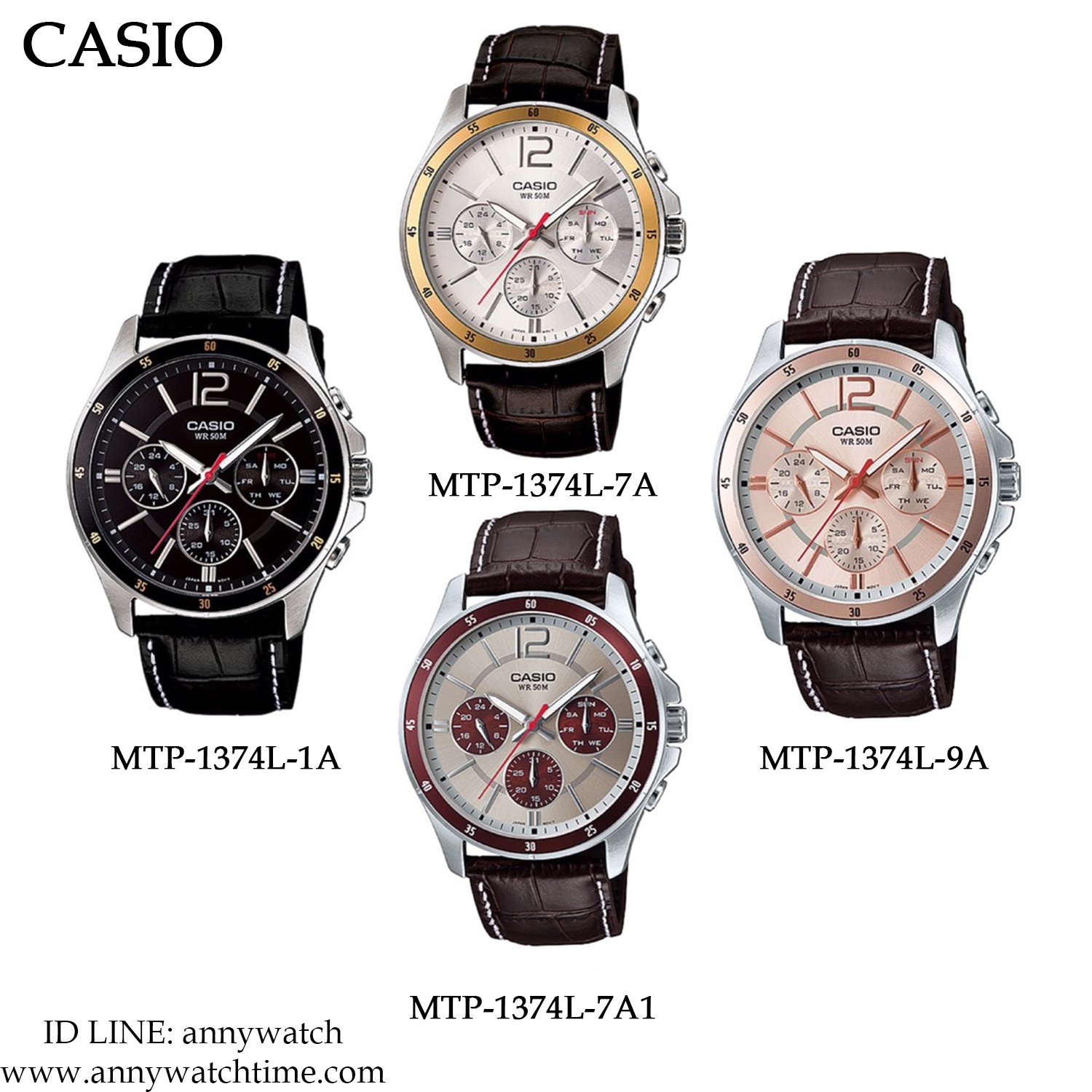CASIO MTP-1374L-9A