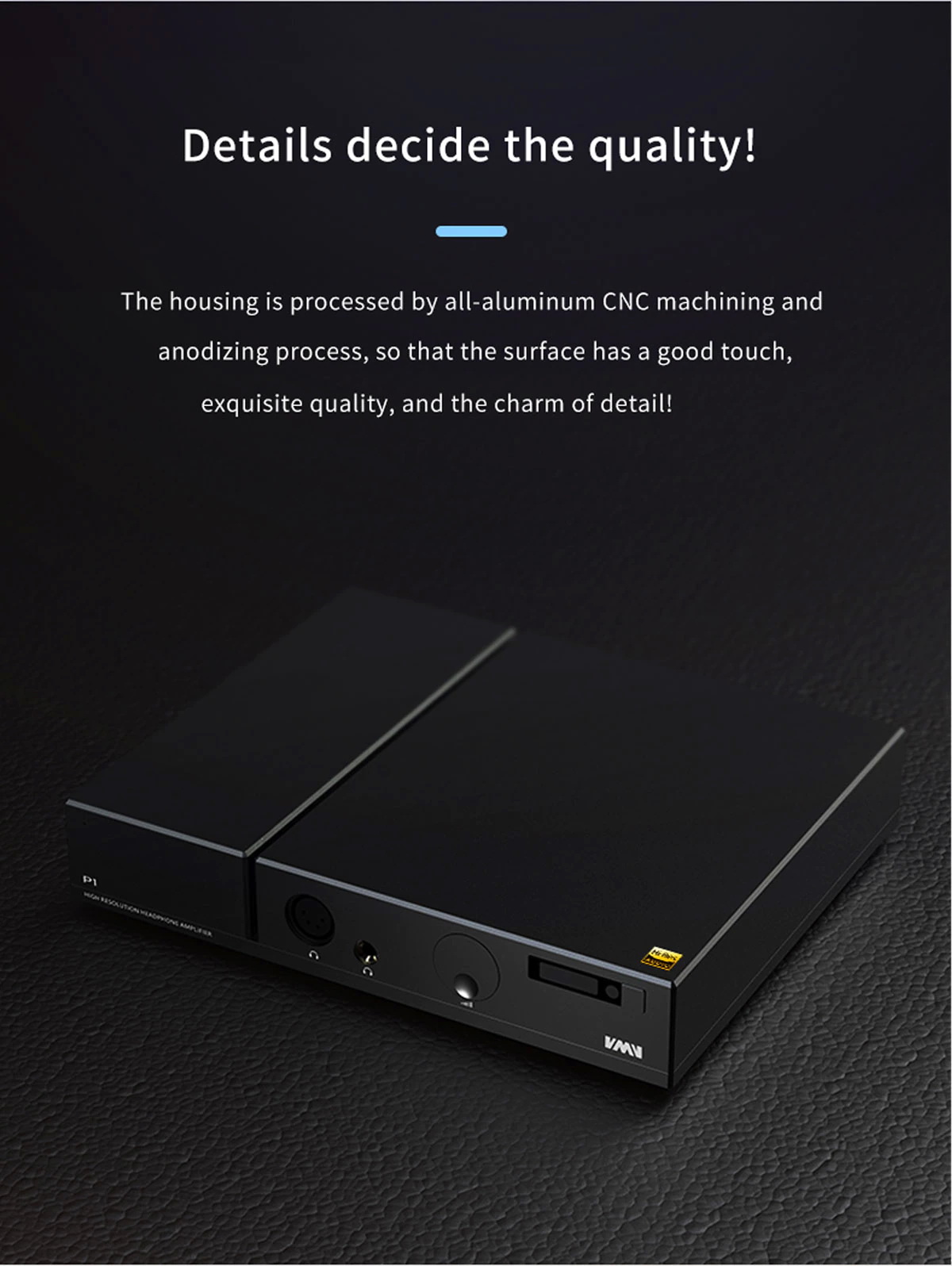 SMSL VMV P1 แอมป์ตั้งโต๊ะระดับ High-end รองรับ Hi-Res ประกันศูนย์ไทย