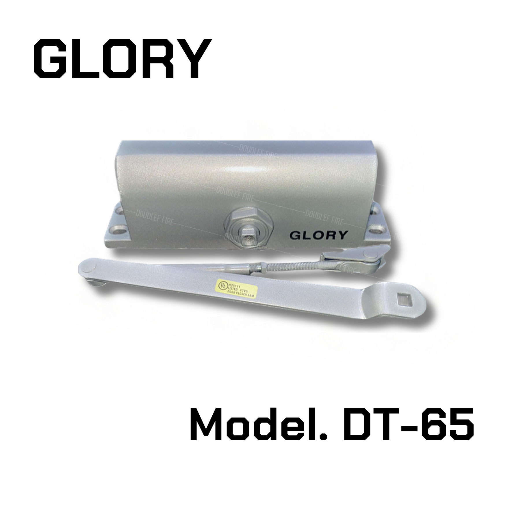 GLORY โช๊คอัพแบบไม่ตั้งค้าง สำหรับประตูหนีไฟ รับน้ำหนัก 120 กิโลกรัม รุ่น DT-65