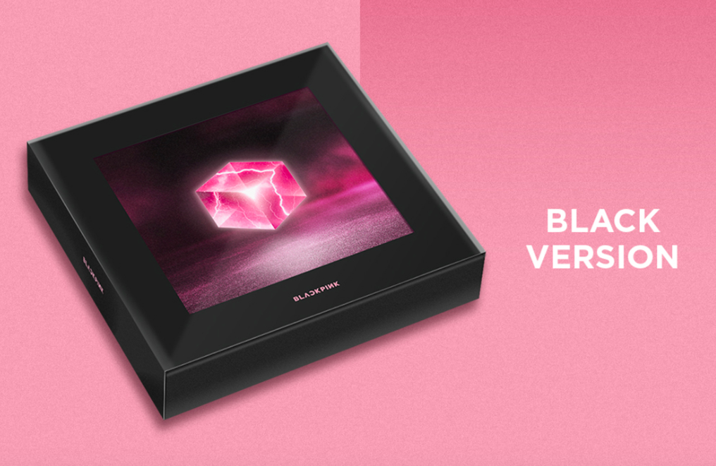 อัลบั้ม (#BLACKPINK) - SQUARE UP (1ST) : BLACK VER.:ไม่มีโปสเตอร์