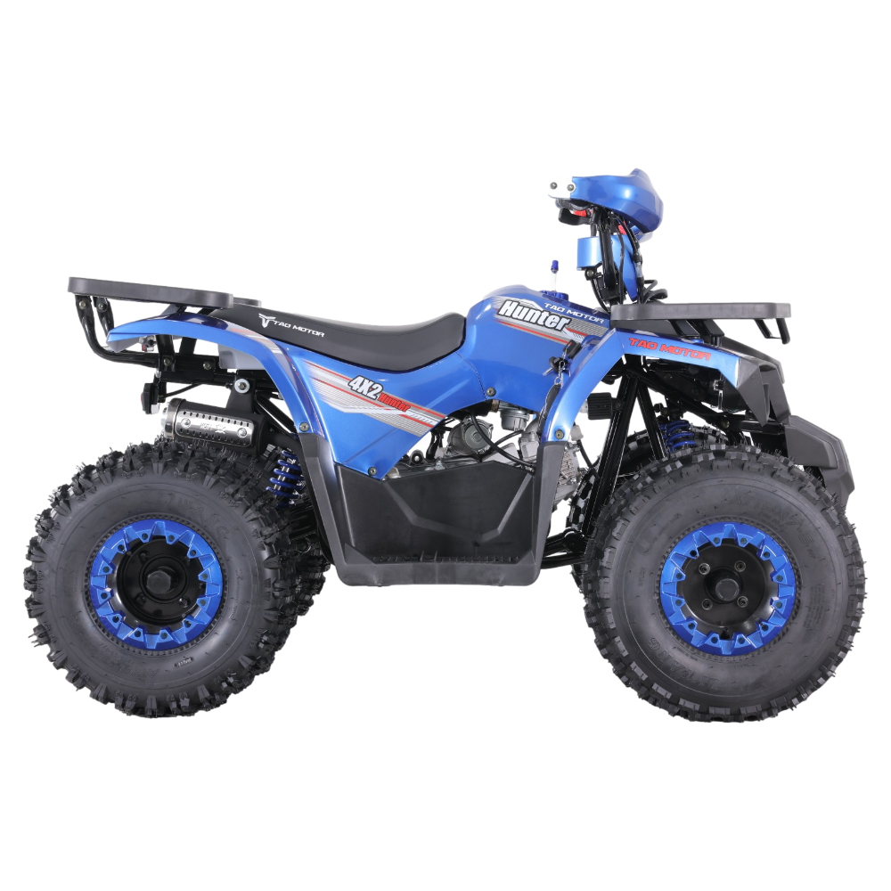 125cc Chain Drive ATV — Tao Motor HUNTER 125 with Reverse, LED Lights & CE/EPA Cert. | Perfect for Kids 10+ & Adults