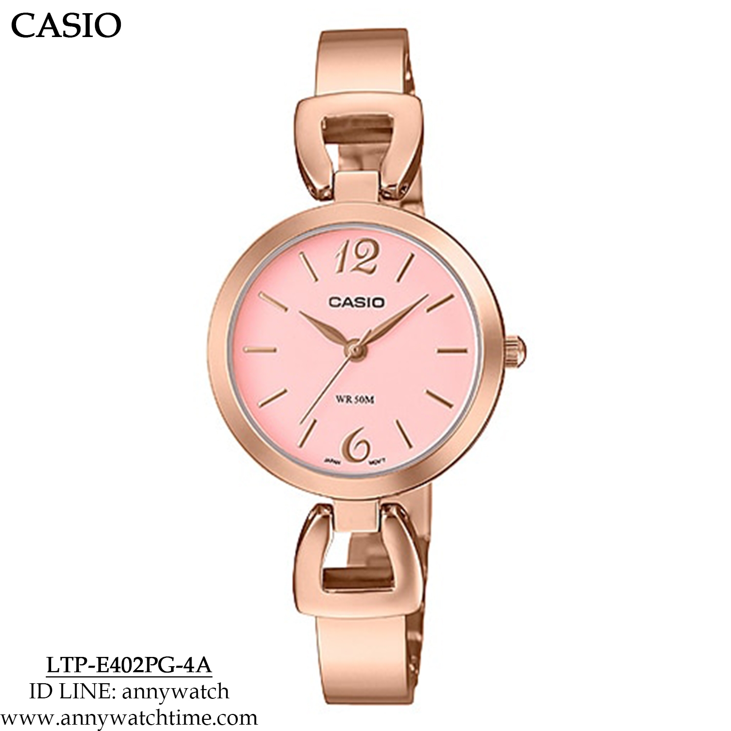 CASIO LTP-E402PG-4A