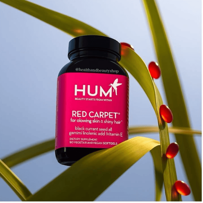 HUM nutrition RED CARPET 60 Vegan Softgels