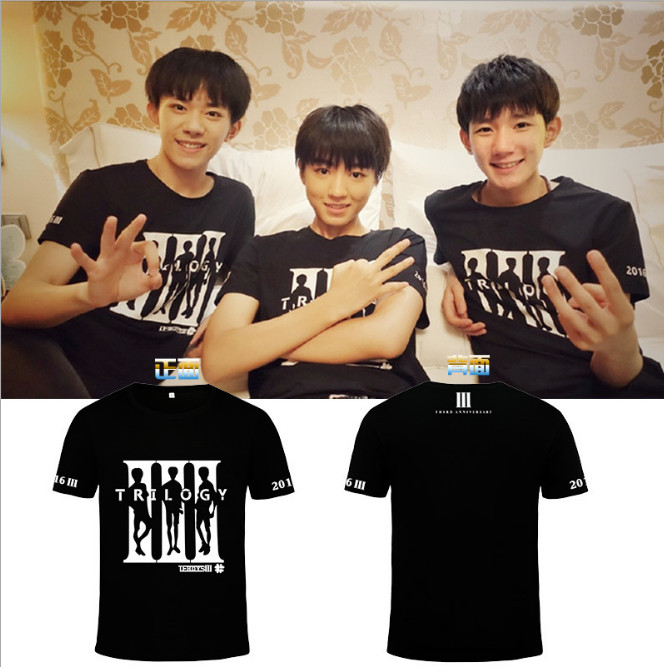 เสื้อยืด (T-Shirt) TFBOYS - TRILOGY