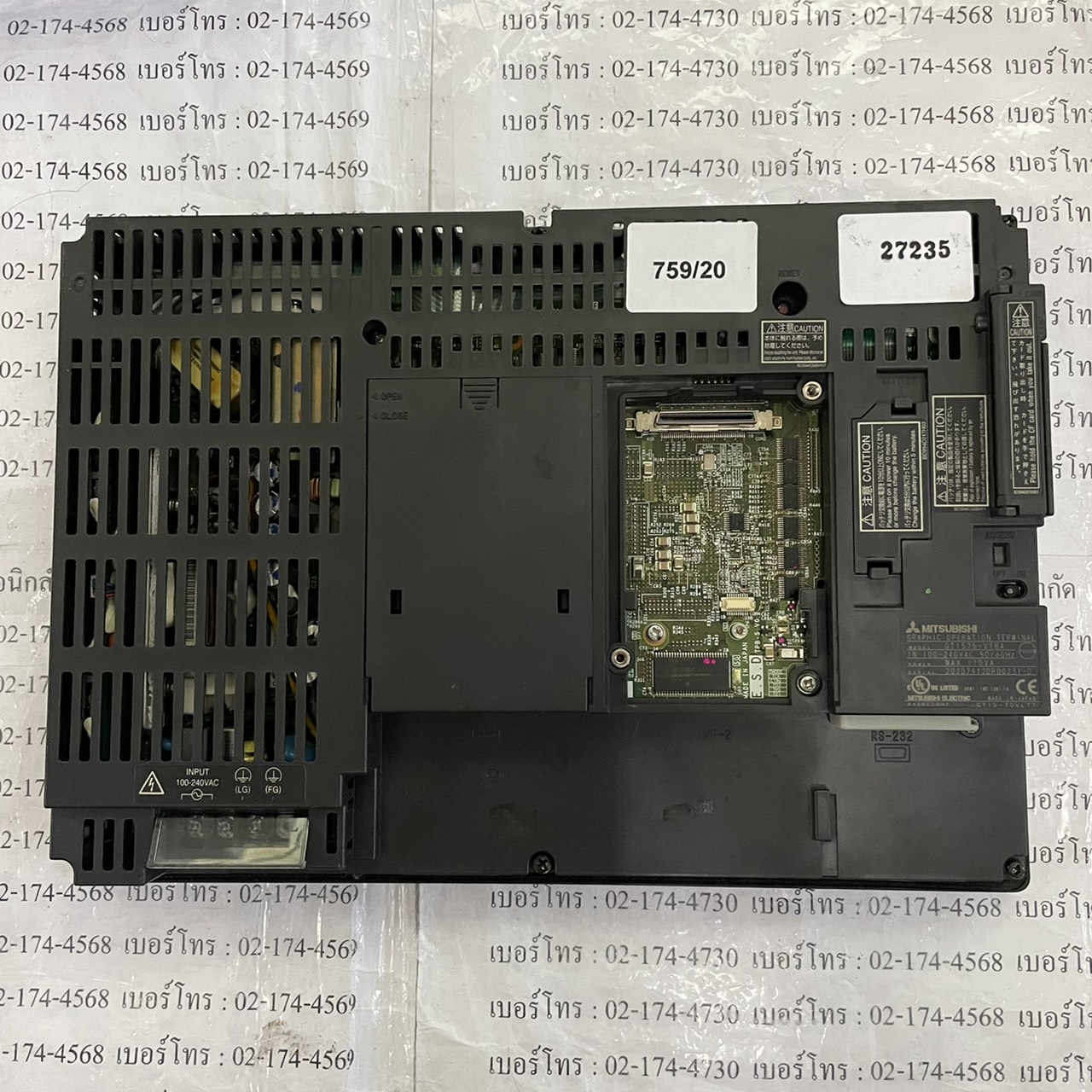 GT1575-VTBA LCD TOUCH SCREEN " MITSUBISHI "