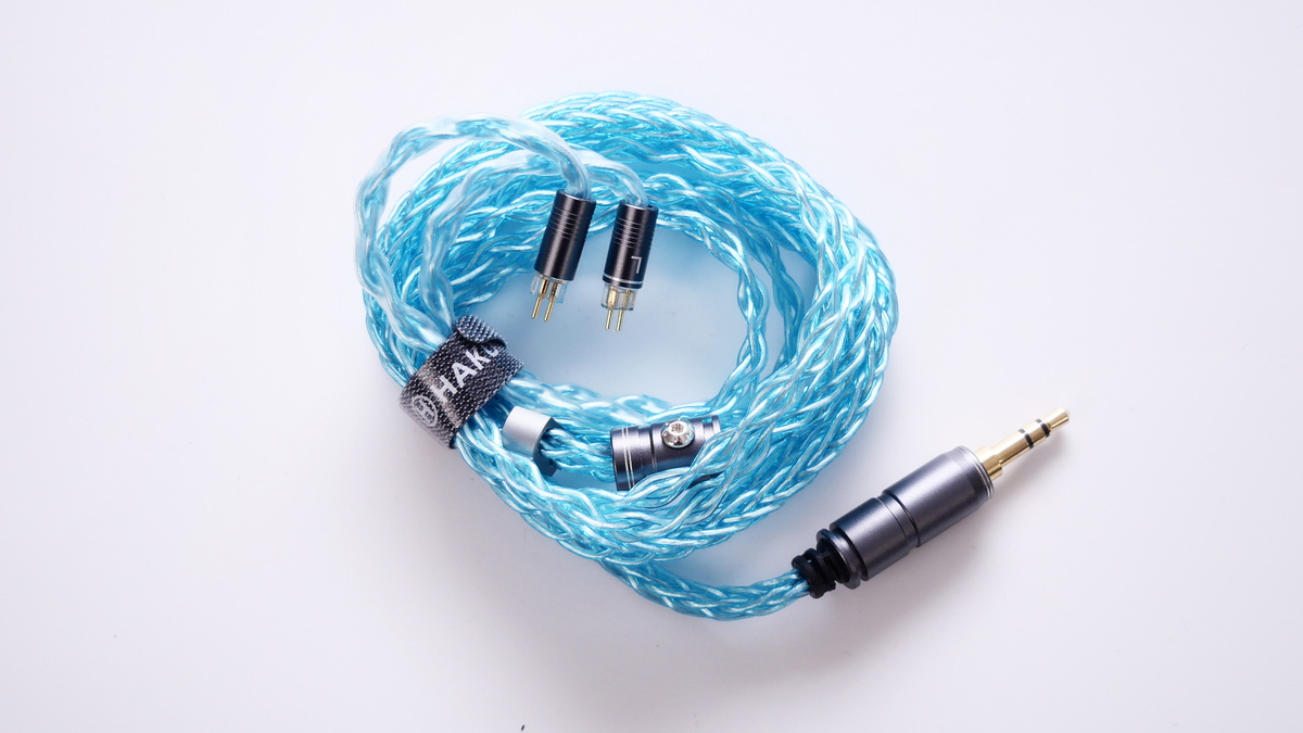 Hakugei Aquamarine สายอัพเกรดหูฟังทองแดง OCC ชุบเงินถัก Litz ระดับเทพ ทำด้วยมือทุกขั้นตอน ประกันศูนย์ไทย [Drizzy Exclusive]