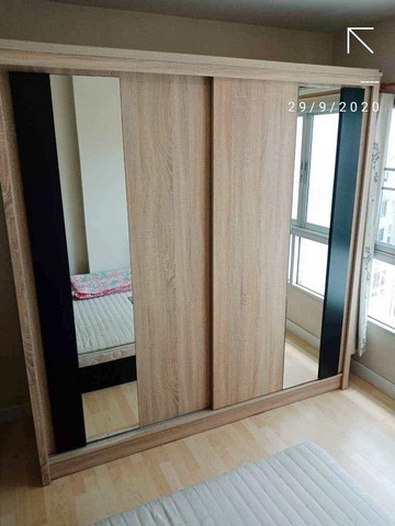 ให้เช่าคอนโด เดอะ คิวบ์ แจ้งวัฒนะ 29 ตรม. ห้องมุม เครื่องใช้ไฟฟ้าครบ มีเครื่องซักผ้า