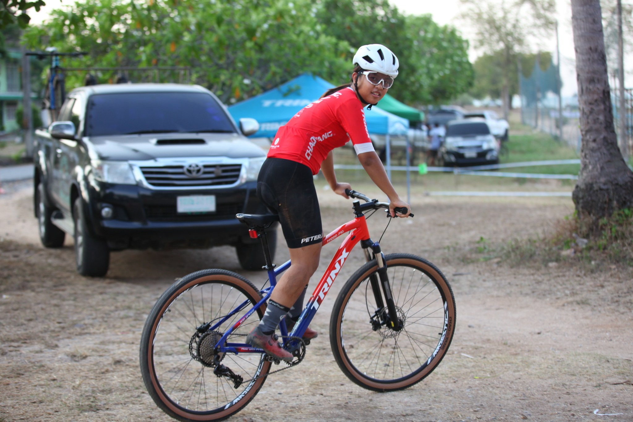 จักรยานเสือภูเขา TrinX M1000E เฟรมอลู 27.5" LTWOO 10 สปีด ดิสน้ำมัน, TRINX MY2023