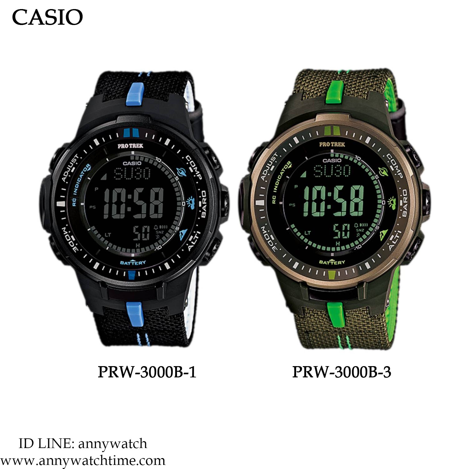 PROTREK PRW-3000B-3