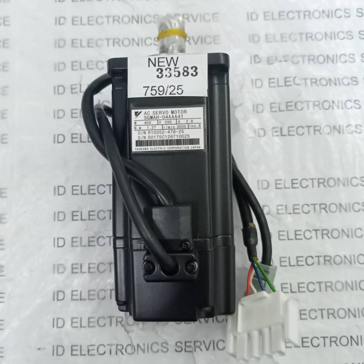 SGMAH-04AAA41 SERVO MOTOR " YASKAWA "