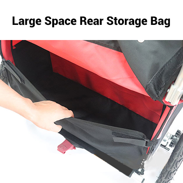 รถพ่วงจักรยาน 3 Horses Bicycle trailer for baby and cargo bicycle for advertising trailer