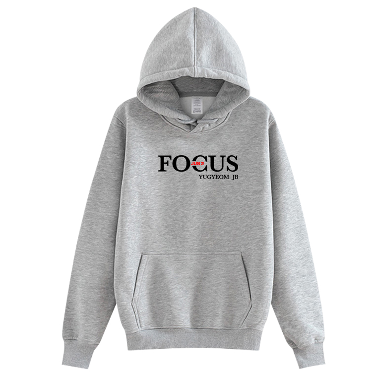 เสื้อฮู้ด (Hoodie) JB & YUGYEOM - FOCUS