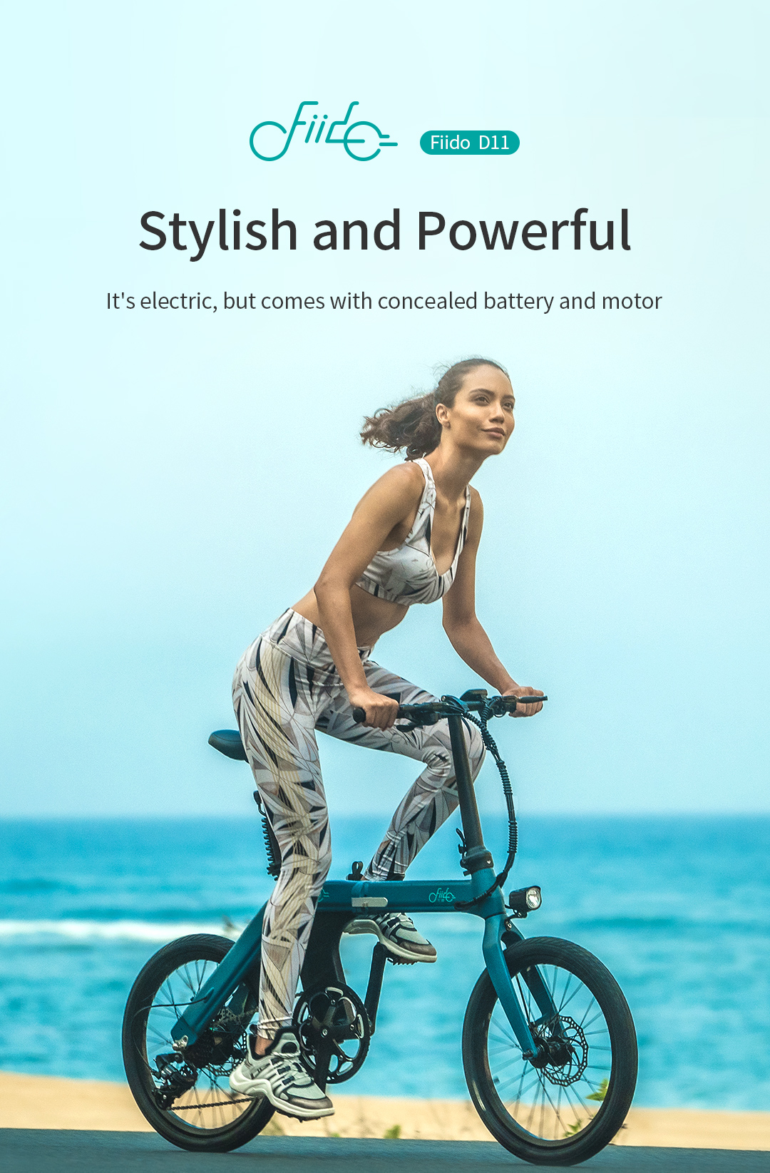 รถจักรยานไฟฟ้า Fiido X FOLDING BIKE, เฟรมอลู ล้อ 20 นิ้ว พับได้ ปั่นเสริมไฟฟ้า หรือบิดแบบมอเตอร์ไซค์ 250วัตต์ ความเร็ว 25km/h