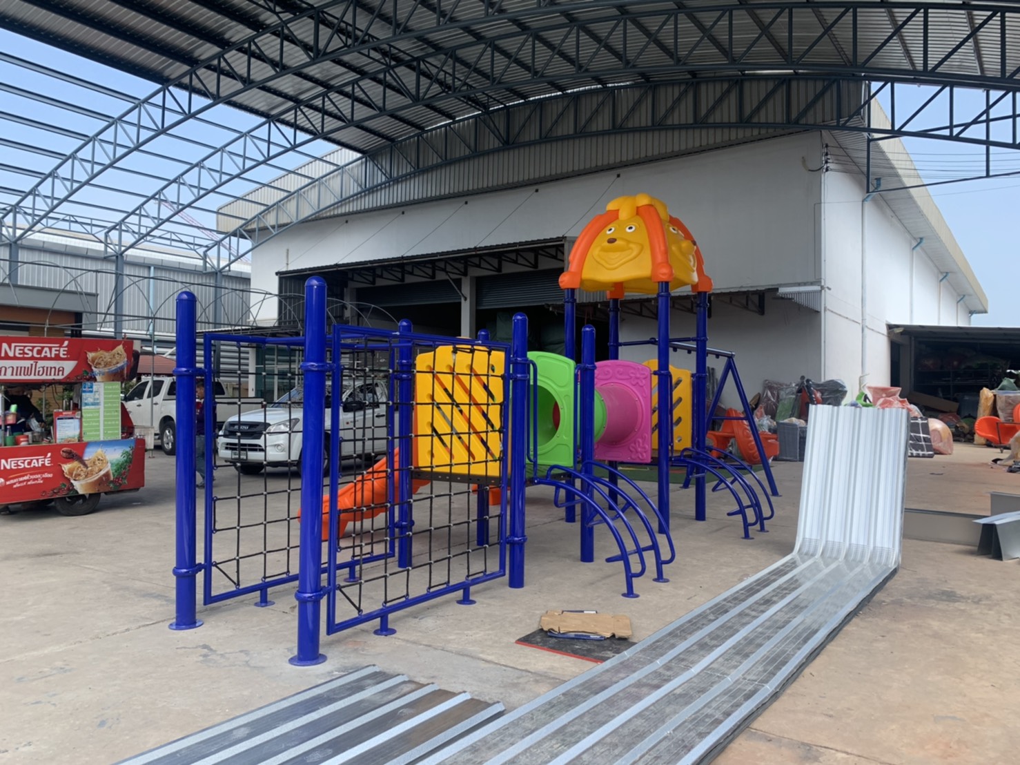 เครื่องเล่นสนามกลางแจ้ง-ชุด-มิกกี้แสนซน