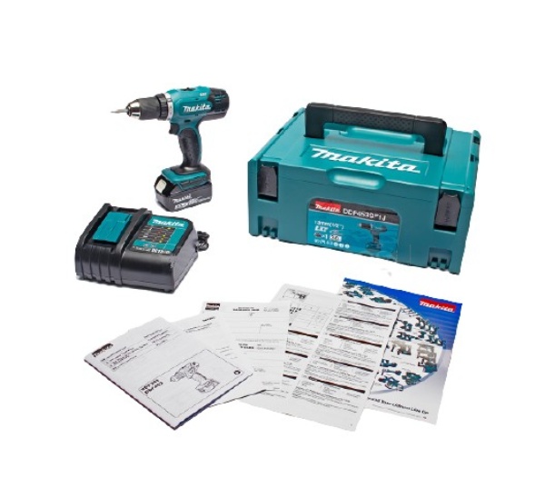 สว่านไขควงไร้สาย Makita มากีต้า รุ่น DDF453SF1J (แท้) ##