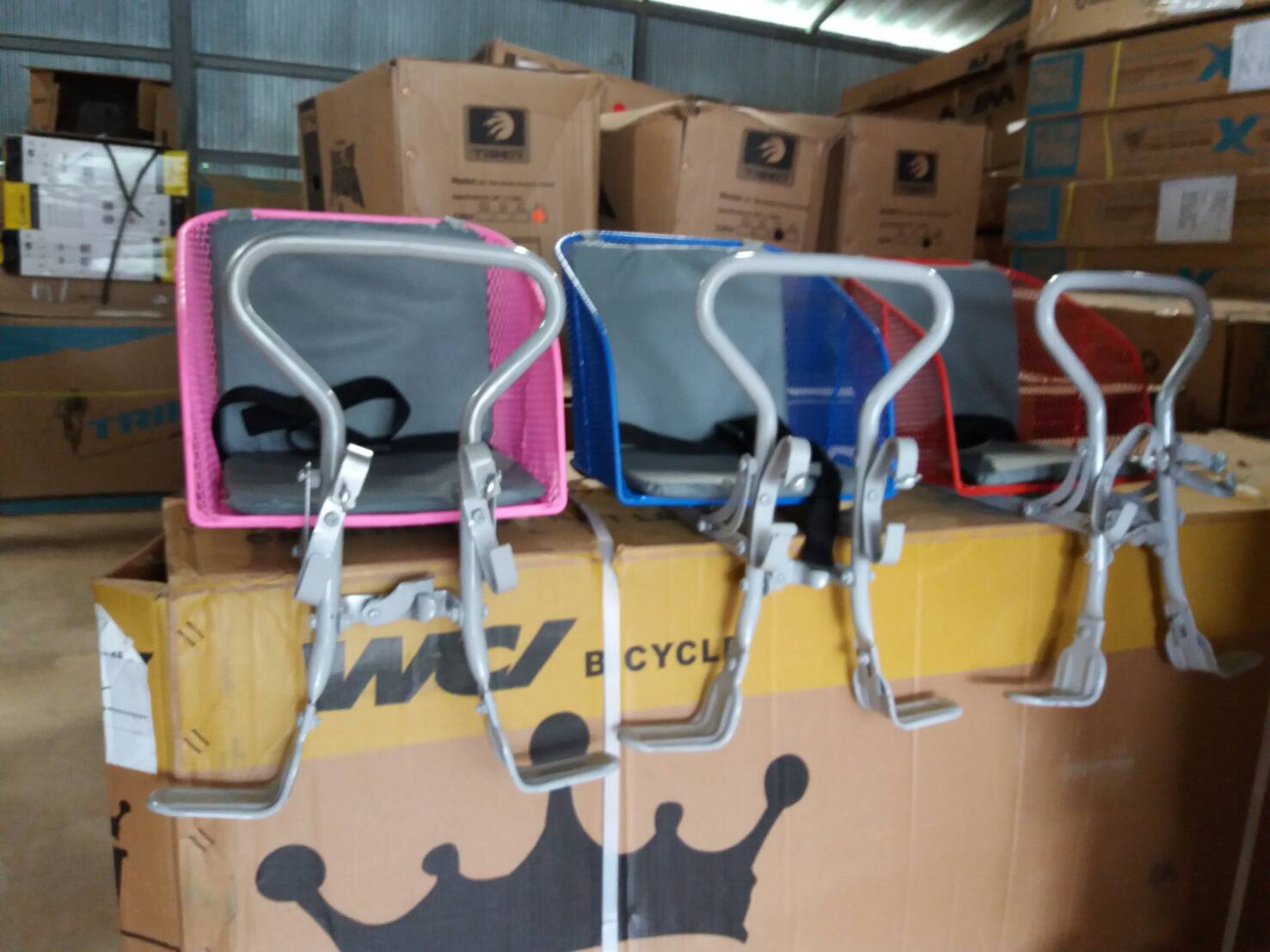 เก้าอี้เด็ก แบบแขวนแฮนด์จักรยานด้านหน้า (ไต้หวัน) CHILDREN SEAT