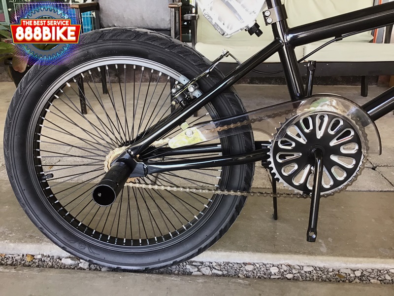 จักรยานบีเอ็มเอ็กซ์ BMX CANDY SPIRIT คอโรเตอร์ หมุนได้ 360องศา เฟรมเหล็ก, TT-038