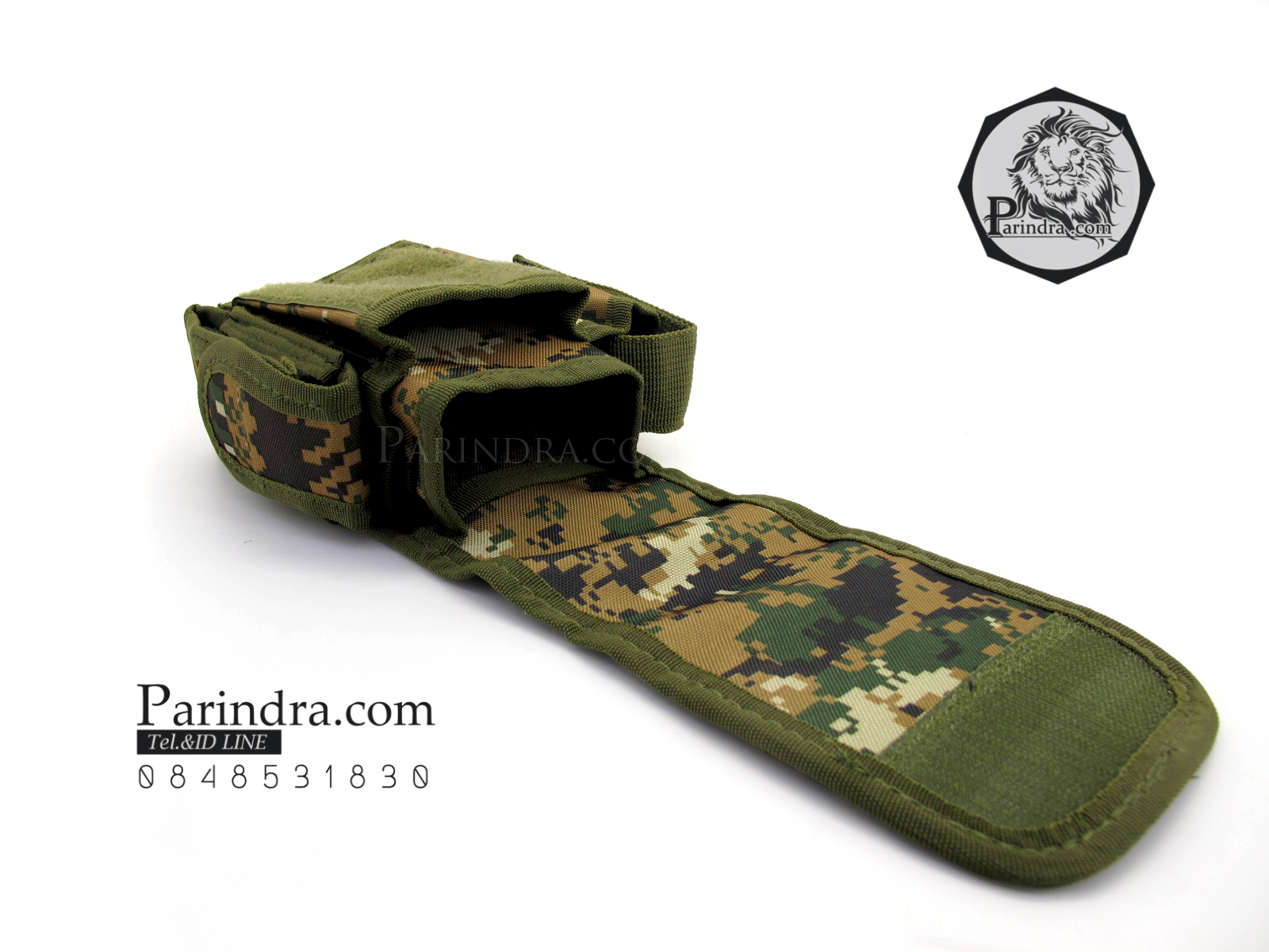 กระเป๋าคาดเอว ผ้าไนลอนลายพรางทหารแบบมินิ พกพาสะดวก ทนทาน แข็งแรง