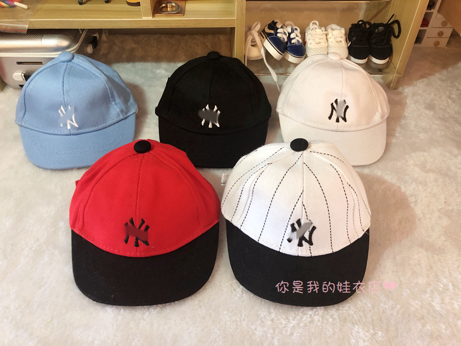 หมวกฮิฟฮอฟ NY สำหรับตุ๊กตา 15-20 cm.