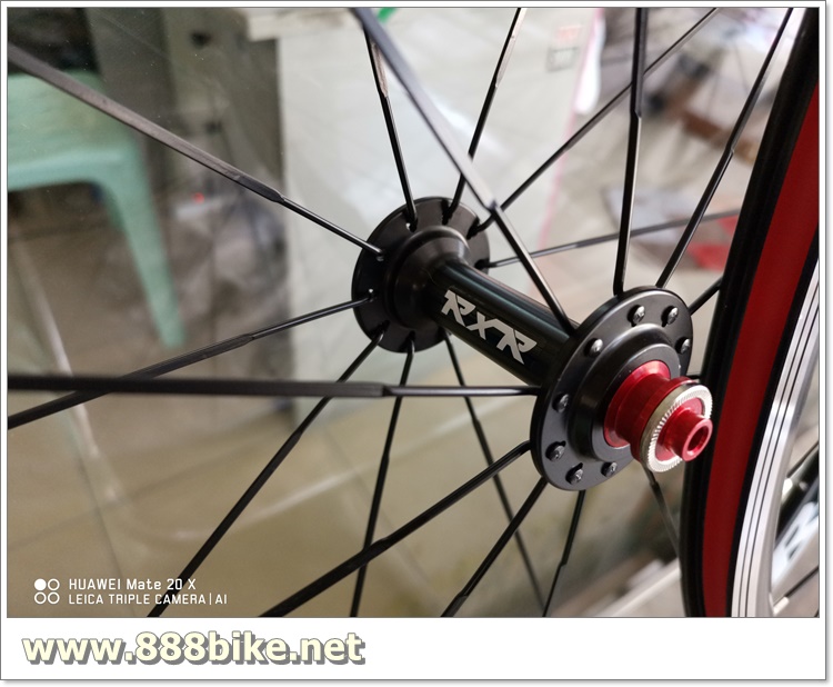 ชุดล้อเสือหมอบ Roton RXR - XC6, ขอบ 35มม, อลู 700C Road bike Wheels 11สปีดชิมาโน่ มีสีดำและสีแดง