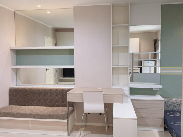 ให้เช่าคอนโด ลุมพินี ทาวน์ รามอินทรา-นวมินทร์ ชั้น 8 ตึกD 23 ตรม.เครื่องใช้ไฟฟ้าครบ ใกล้สินแพทย์