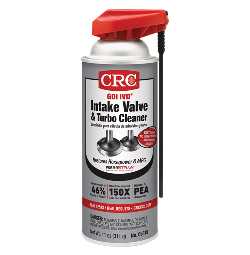 c-041. CRC GDI Intake Valve & Turbo Cleaner™ นํ้ายาทำความสะอาดวาล์วไอดี และเทอร์โบ เครื่องยนต์เบนซิน