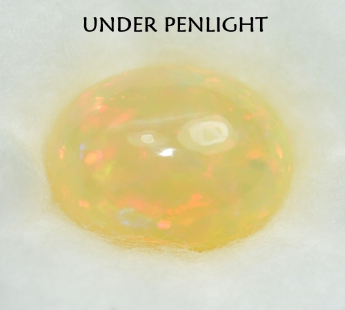 โอปอหลากสี (Multi Opal) 2.92 กะรัตสวยมาก (0622)