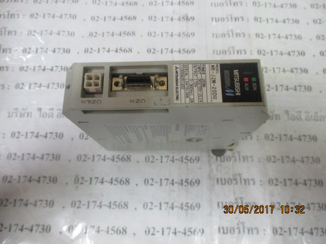 SERVO DRIVE “ MITSUBISHI ” รุ่น MR-J2M-10DU