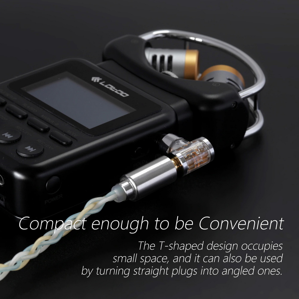 ขาย DD DJ44AR แจ็คแปลงหูฟัง 2.5 Balanced เป็น 4.4 Balanced หัวแจ็คชุบ Rhodium