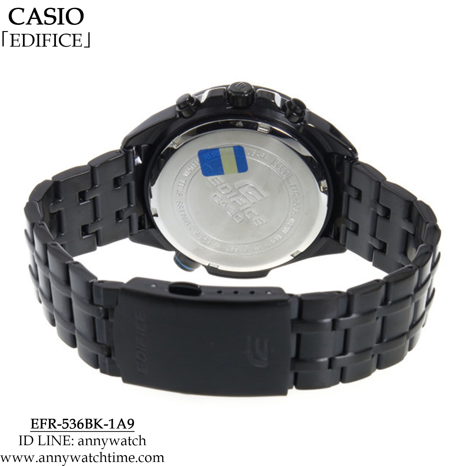 EDIFICE EFR-536BK-1A9