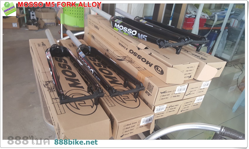 ตะเกียบ Mosso M5 Alloy Forks (ใชได้กับล้อ 26 27.5 และ29)