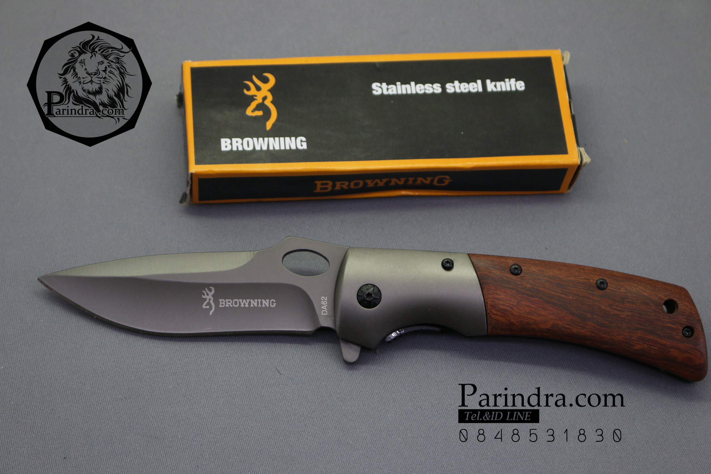 มีดพับ Browning รุ่น DA62 ขนาด 9 นิ้ว แข็งแรง หนักตัน ทนทานมาก (OEM)